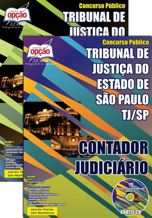 Tribunal de Justiça do Estado / SP (TJ/SP)-CONTADOR JUDICIÁRIO